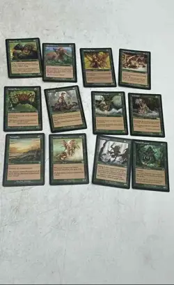 Magic The Gathering Bull Hippo Canopy Spider Wild Mammoth Trading Card Mixed Lot - Image 2