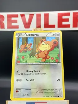 Teddiursa RC15/RC25 Legendary Treasures Radiant Collection Holo Pokemon TCG Card - Image 2