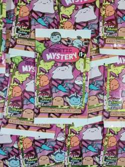 Genetic Mystery 1st Print Booster Pack After Skool Hobby Series 2 SEALED 4 Cards - Image 1