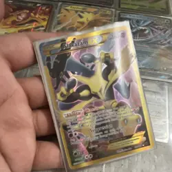 Pokemon Alakazam EX Full Art Holo Card Fates Collide 125/124 English TCG - Image 1