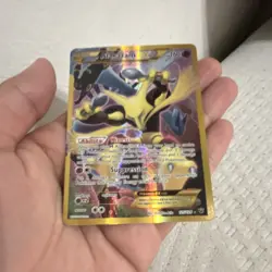 Pokemon Alakazam EX Full Art Holo Card Fates Collide 125/124 English TCG - Image 3