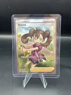 Shauna 263/264 Fusion Strike NM Full Art Ultra Rare Pokemon Card TCG - Image 1