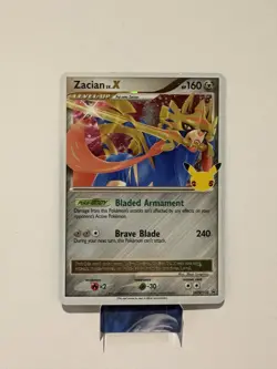 Zacian LV. X SWSH135 NM Holo Foil Promo Rare Pokemon Card - Image 1