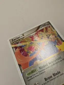 Zacian LV. X SWSH135 NM Holo Foil Promo Rare Pokemon Card - Image 3