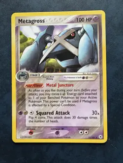 Pokemon Card - Metagross - 11/101 - EX Hidden Legends - 2004 - Image 1
