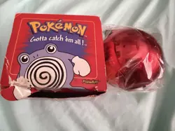1999 Pokemon POLIWHIRL 23K Gold Plated Card Poke Ball Limited Ed. Sealed Ball - Image 1