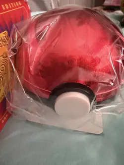 1999 Pokemon POLIWHIRL 23K Gold Plated Card Poke Ball Limited Ed. Sealed Ball - Image 3