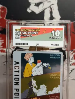 ACE 10 Union Arena Jujutsu Kaisen Action Point Card UEPR/JJK-AP01 Holo Foil - Image 3