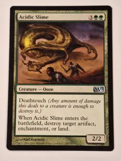 Acidic Slime - Magic 2013 Core Set M13 - Magic the Gathering MTG Nice! - Image 1