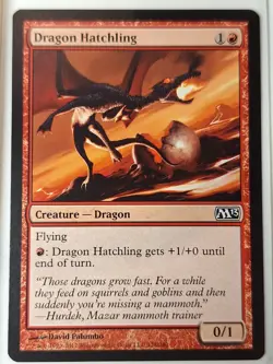 Dragon Hatchling - Magic 2013 Core Set M13 - Magic the Gathering MTG Nice! - Image 1