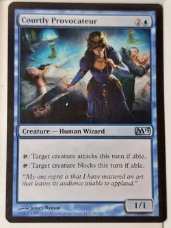 Courtly Provocateur - Magic 2013 Core Set M13 - Magic the Gathering MTG Nice! - Image 1