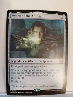 Sword of the Animist Commander Masters Regular - Image 1