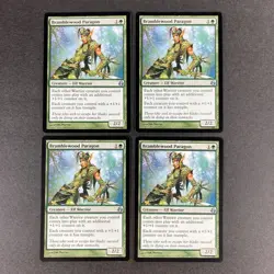 Set of x4, MTG Bramblewood Paragon Morningtide Regular - Image 1