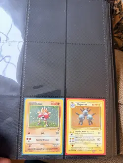 Pokemon Card Binder Lot Holo Foil Base Collection Cards Original WOTC 1999 + - Image 1
