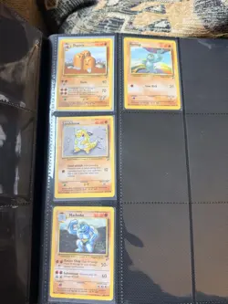 Pokemon Card Binder Lot Holo Foil Base Collection Cards Original WOTC 1999 + - Image 5