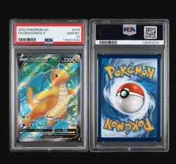 Gem MT Pokemon Go 2022 FA Dragonite v #076 PSA 10! - Image 3
