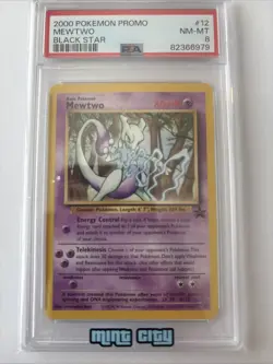 PSA 8 2000 Pokemon Black Star Promo Nintendo Power 131 WOTC Mewtwo 12 - Image 2