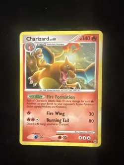 Pokemon TCG Arceus Platinum Holo Rare Charizard LV. 60(1/99) - Image 1