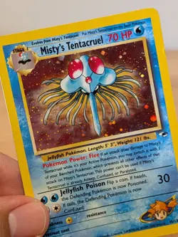 2000 Gym Heroes Misty's Tentacruel Holo Rare 10/132 Vtg Wotc LP - Image 2