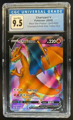 2019-2023 Pokemon SWSH Black Star Promos Charizard V #SWSH050 CGC 9.5 - Image 1