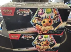 Pokemon TCG Prismatic Evolutions Surprise Boxes lot of 2 - Image 1