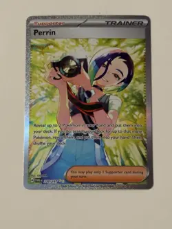 Perrin 220/167 Twilight Masquerade Special Illustration Rare Pokemon TCG NM - Image 1