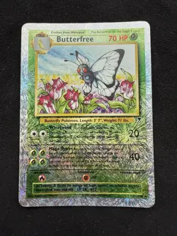 Butterfree 21/110 Rare Legendary Collection Reverse Holo Pokemon MP - Image 1