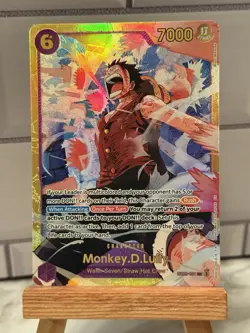 One Piece TCG The Best Vol. 2 PRB-02 Monkey.D.Luffy Reprint EB02-061 English NM - Image 1