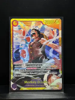 One Piece TCG The Best Vol. 2 PRB-02 Monkey.D.Luffy Reprint EB02-061 English NM - Image 2