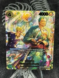 Roronoa Zoro - PRB02-006 (SP) PRB02-006 The Azure Sea's Seven Foil - Image 1