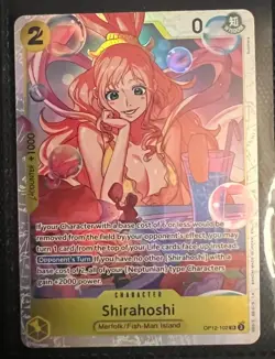 Shirahoshi OP12-102 SR Legacy of the Master - ONE PIECE ENGLISH - Image 1