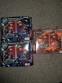 One Piece Illustration Box Vol 5 and 6 (3 boxes total) - Image 1