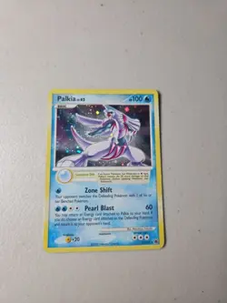 Palkia 11/100 - SWIRL Holo Rare - D & P Majestic Dawn - Pokemon TCG 2008 - Image 1