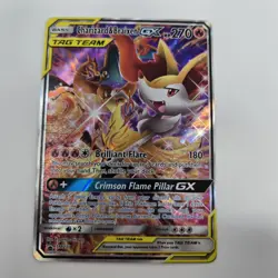 Charizard & Braixen GX SM230 Black Star Promo Tag Team Generations - *NEAR MINT* - Image 1