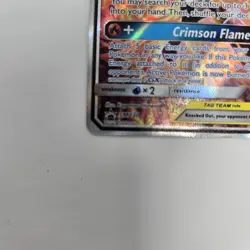 Charizard & Braixen GX SM230 Black Star Promo Tag Team Generations - *NEAR MINT* - Image 2