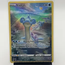 Pokemon Lapras GG05/GG70 Crown Zenith Galarian Gallery Ultra Rare/NM condition - Image 1