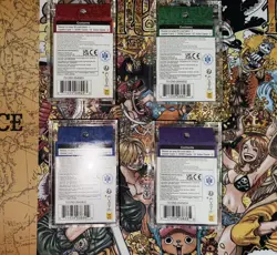 One Piece TCG - 1st Edition-Super Pre-Release Starter Deck set 1-4 sealed in box - Image 2