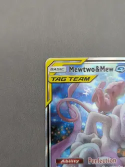 Pokemon TCG Mewtwo & Mew GX SM191 Black Star Promo Card NM Near Mint Condition - Image 2