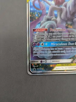 Pokemon TCG Mewtwo & Mew GX SM191 Black Star Promo Card NM Near Mint Condition - Image 5
