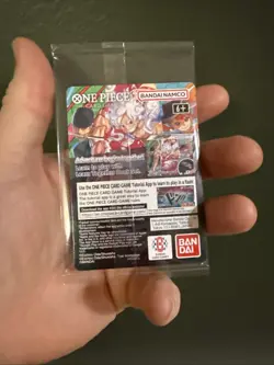 RARE One Piece Monkey D. Luffy US Voyage College Basketball Promo Card SEALED - Image 2