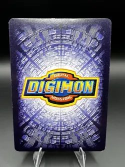 WarGreymon ST-84 Digimon 2001 Holofoil Bandai Card LP B - Image 2