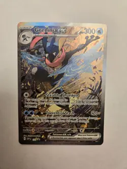 Pokemon TCG Greninja EX Black Star Promo 132 Full Art Rare Card #132 - Image 1