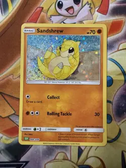 Sandshrew 008/034 CLV NM Trading Card Game Classic Holo Pokemon - Image 1