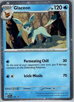 Glaceon - (Cosmos Holo) 171 Holo SV: Scarlet & Violet Promo - Pokemon Card - NM - Image 1