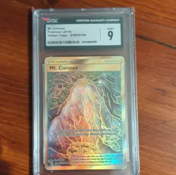Pokemon Mt. Coronet SV89/SV94 Hidden Fates Shiny Vault CGC 9 Full Art Holo Card - Image 1