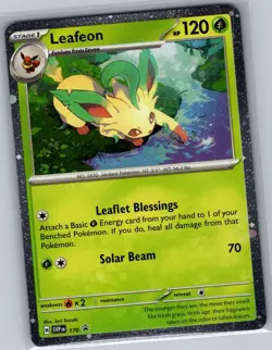 Leafeon - (Cosmos Holo) 170 SV: Scarlet & Violet Promo Cards - Pokemon Card - NM - Image 1