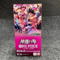 BANDAI ONE Piece Card Game, Fist of God Speed (OP-11) Booster Box - 24 Packs - Image 1