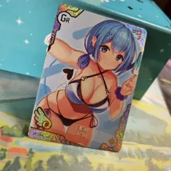 ❤Rem - Goddess Story Anime Waifu Card - MAIDEN PARTY 5 GR-004 Doujin - Image 2