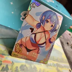 ❤Rem - Goddess Story Anime Waifu Card - MAIDEN PARTY 5 GR-004 Doujin - Image 3
