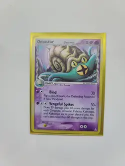 Omastar 13/110 Holo Rare Delta Species Card Pokemon EX Holon Phantoms HP - Image 1
